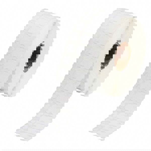 Label Maker Label: White, Nylon, 1,500 per Roll